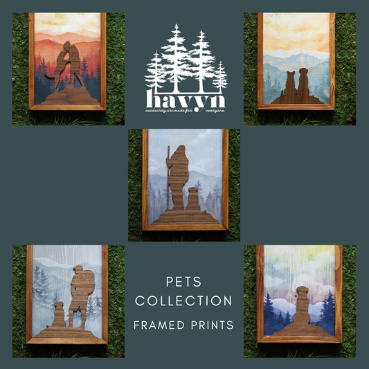 Framed Prints: Pets Collection