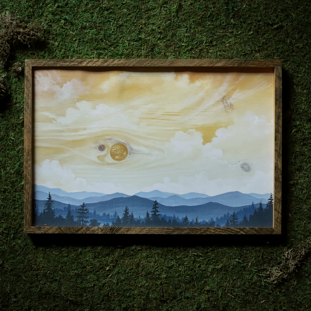 "Golden Sky" Seconds – 12" x 18"