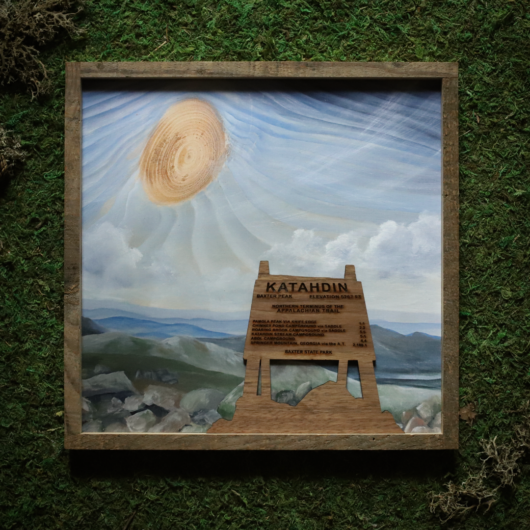 "Katahdin" Seconds – 12" x 12"