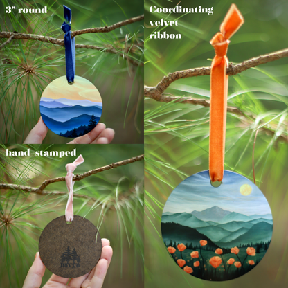 Customizable Nature Lovers Ornaments