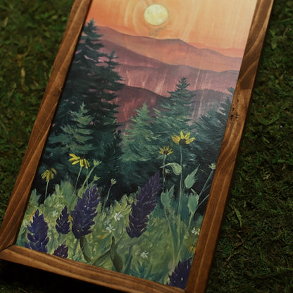 “Acadia Summer" 6x12" Framed Print - Havyn