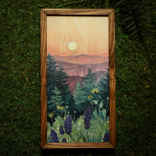 “Acadia Summer" 6x12" Framed Print - Havyn