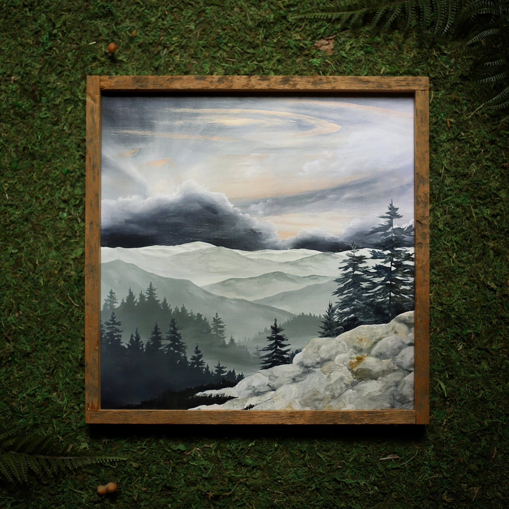 “Adirondack Hope" 12x12" Framed Print - Havyn