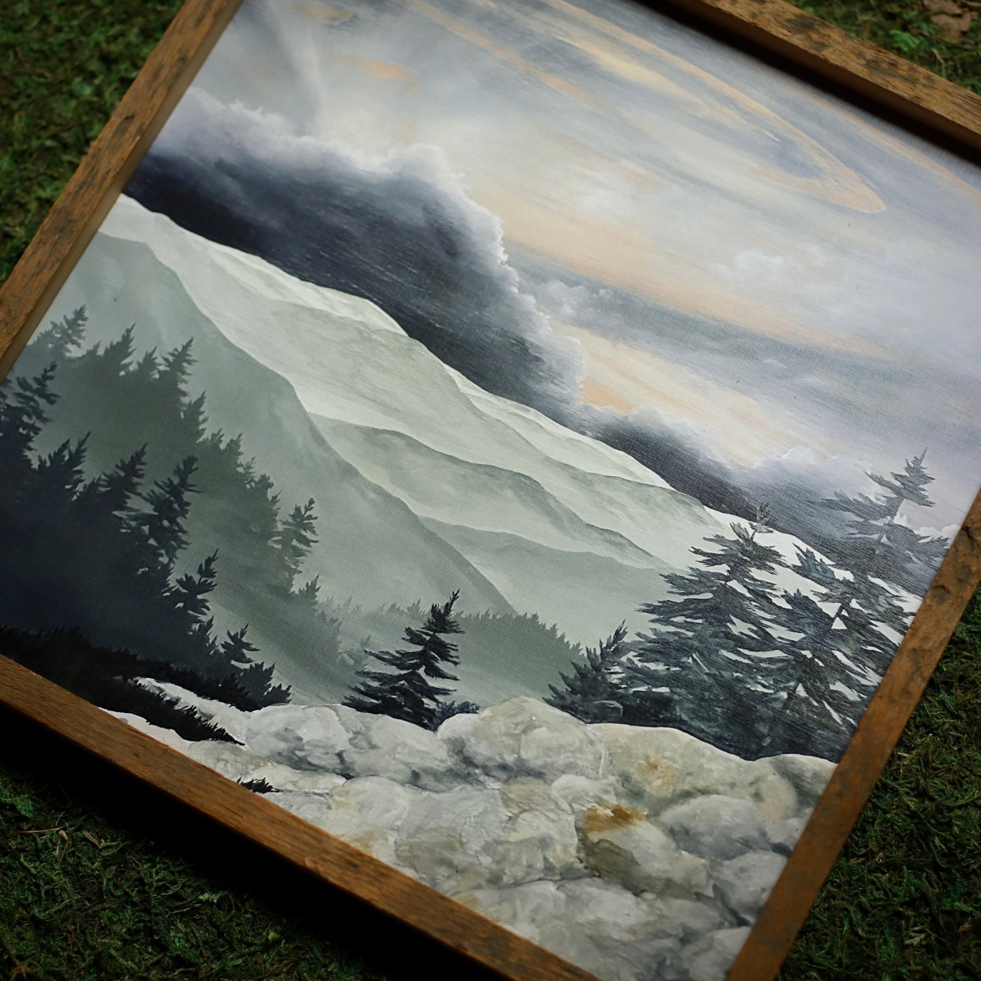 “Adirondack Hope" 12x12" Framed Print - Havyn