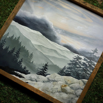 “Adirondack Hope" 12x12" Framed Print - Havyn