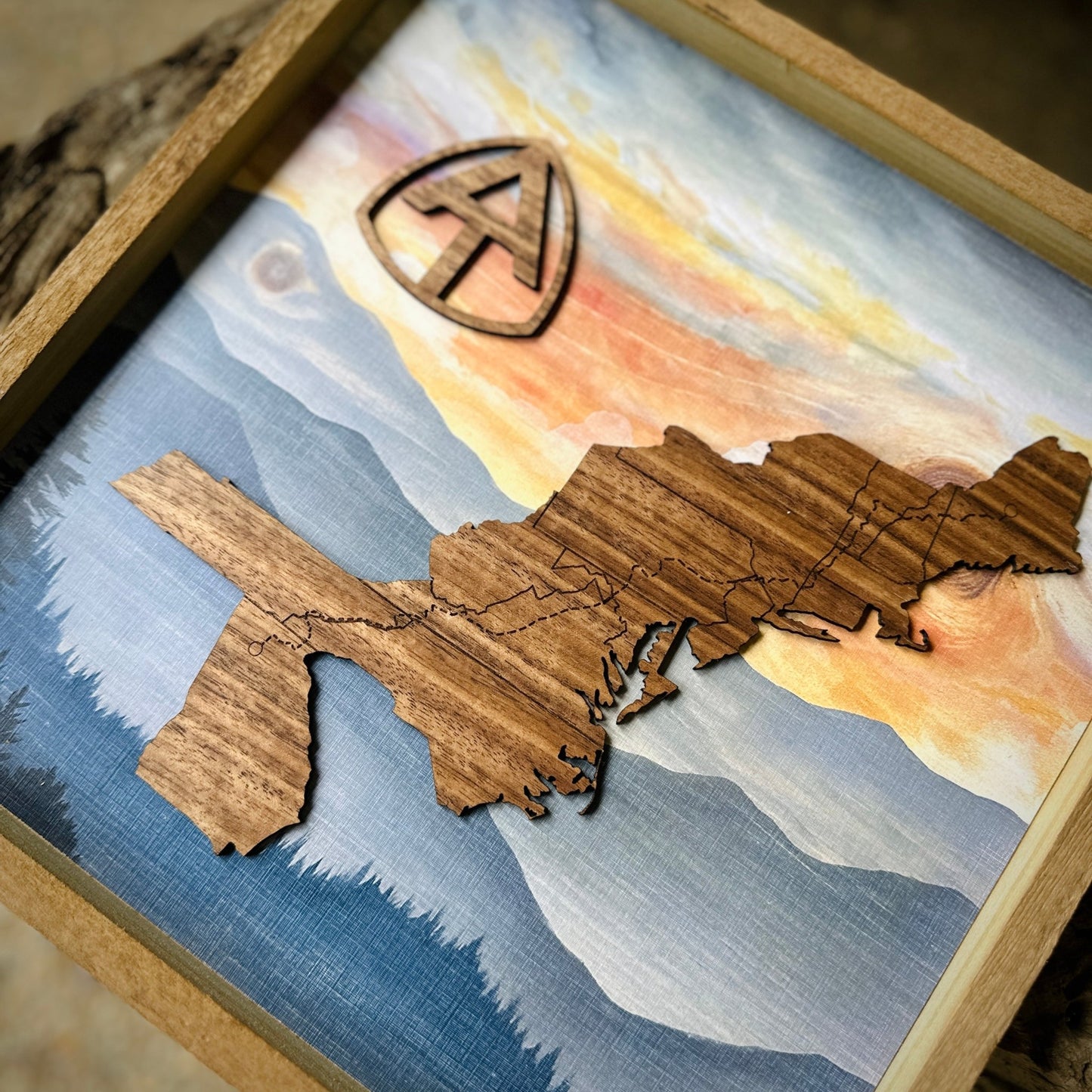 “Appalachian Trail” 12” Framed Fine Art Print - Havyn