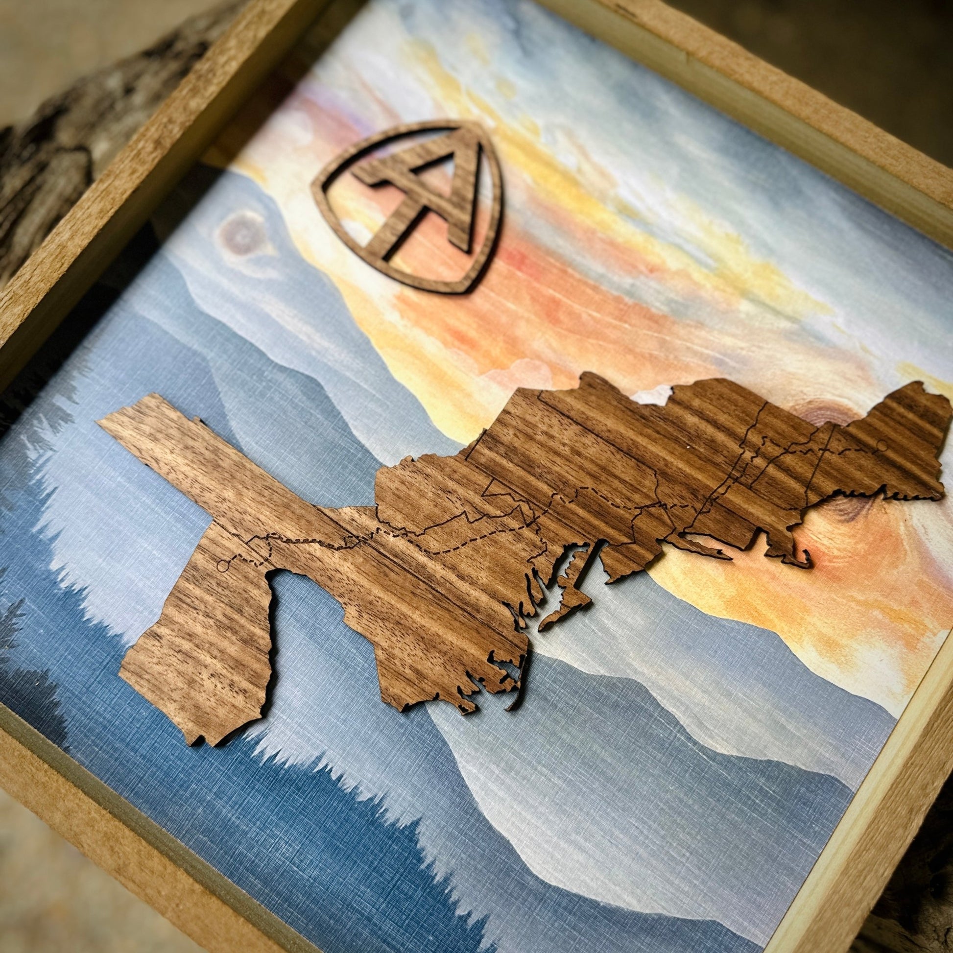 “Appalachian Trail” 12” Framed Fine Art Print - Havyn