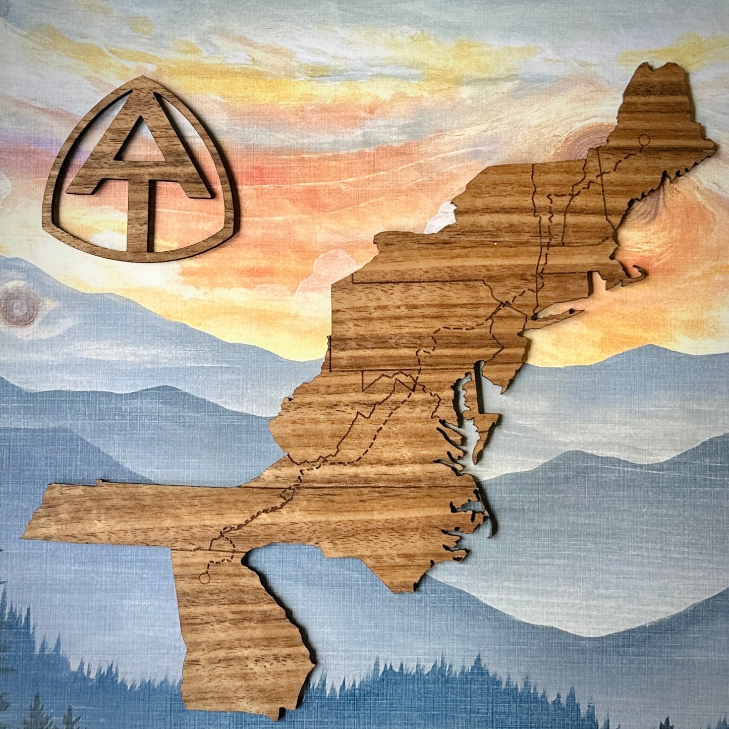 “Appalachian Trail” 12” Framed Fine Art Print - Havyn