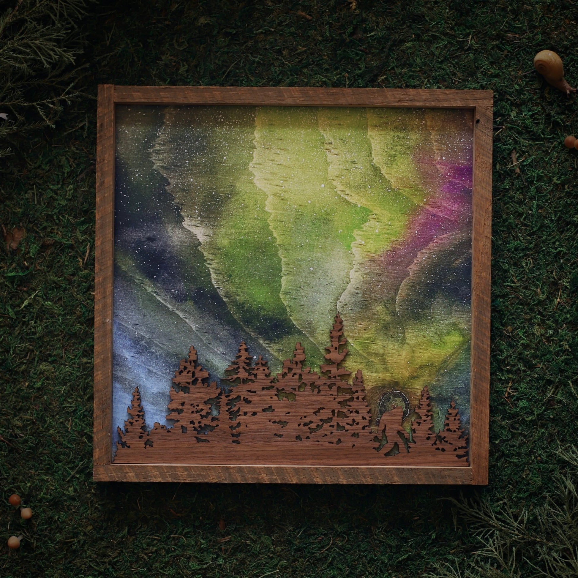 “Arctic Reverie” Northern Lights Framed Print - Havyn