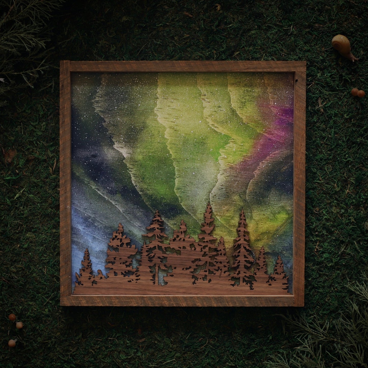 “Arctic Reverie” Northern Lights Framed Print - Havyn