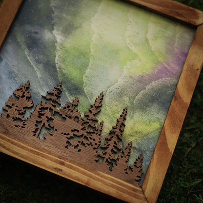 “Arctic Reverie” Northern Lights Framed Print - Havyn