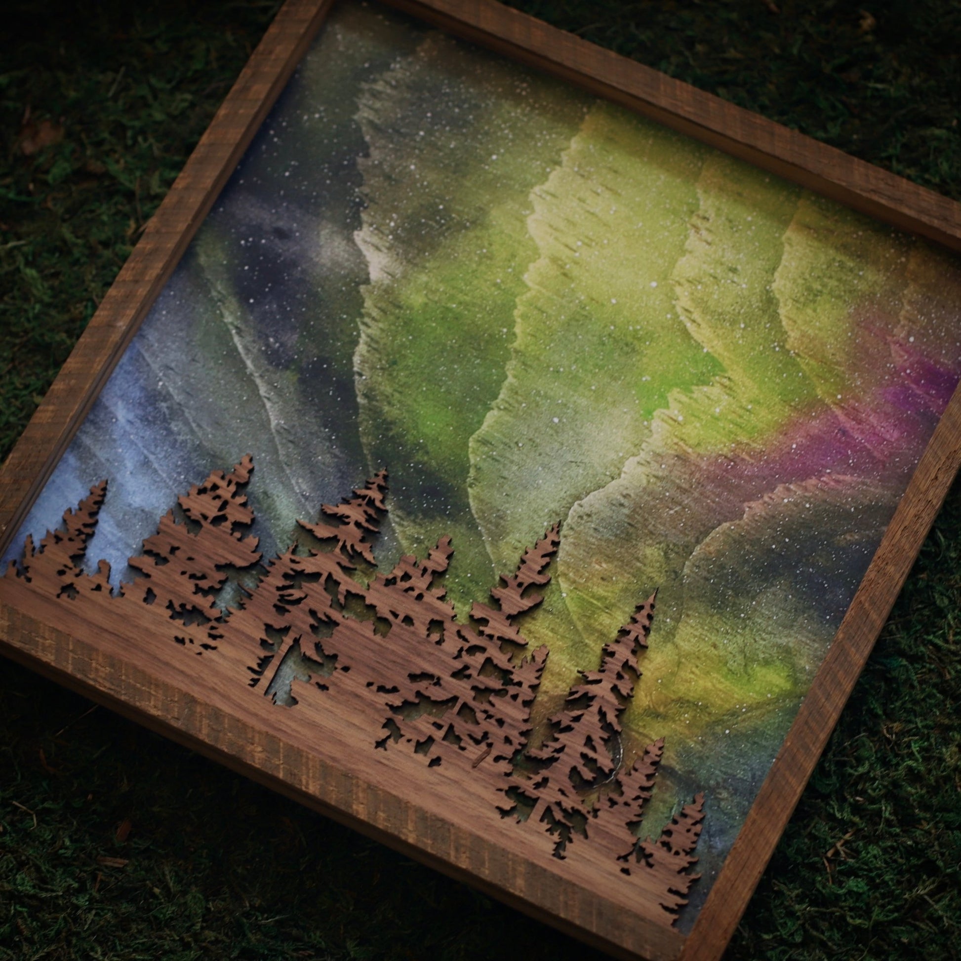 “Arctic Reverie” Northern Lights Framed Print - Havyn