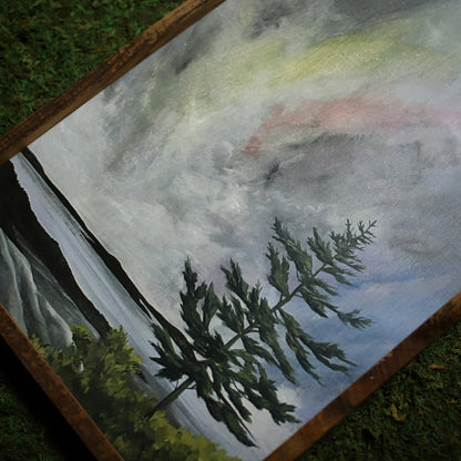 “Aurora Over Acadia" 12x18" Framed Print - Havyn