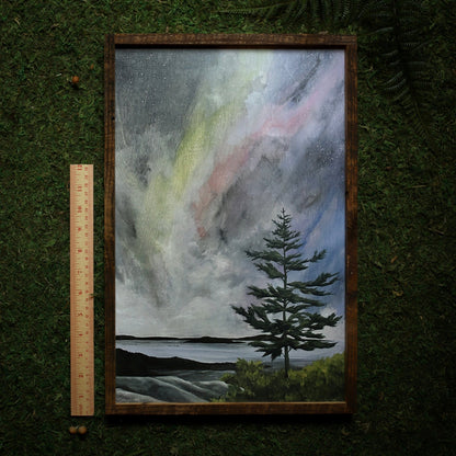 “Aurora Over Acadia" 12x18" Framed Print - Havyn