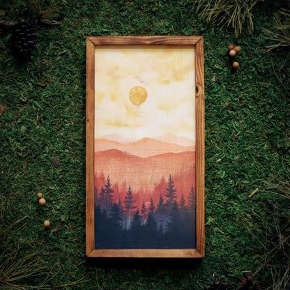 "Autumn Magic" 6x12" Framed Print - Havyn