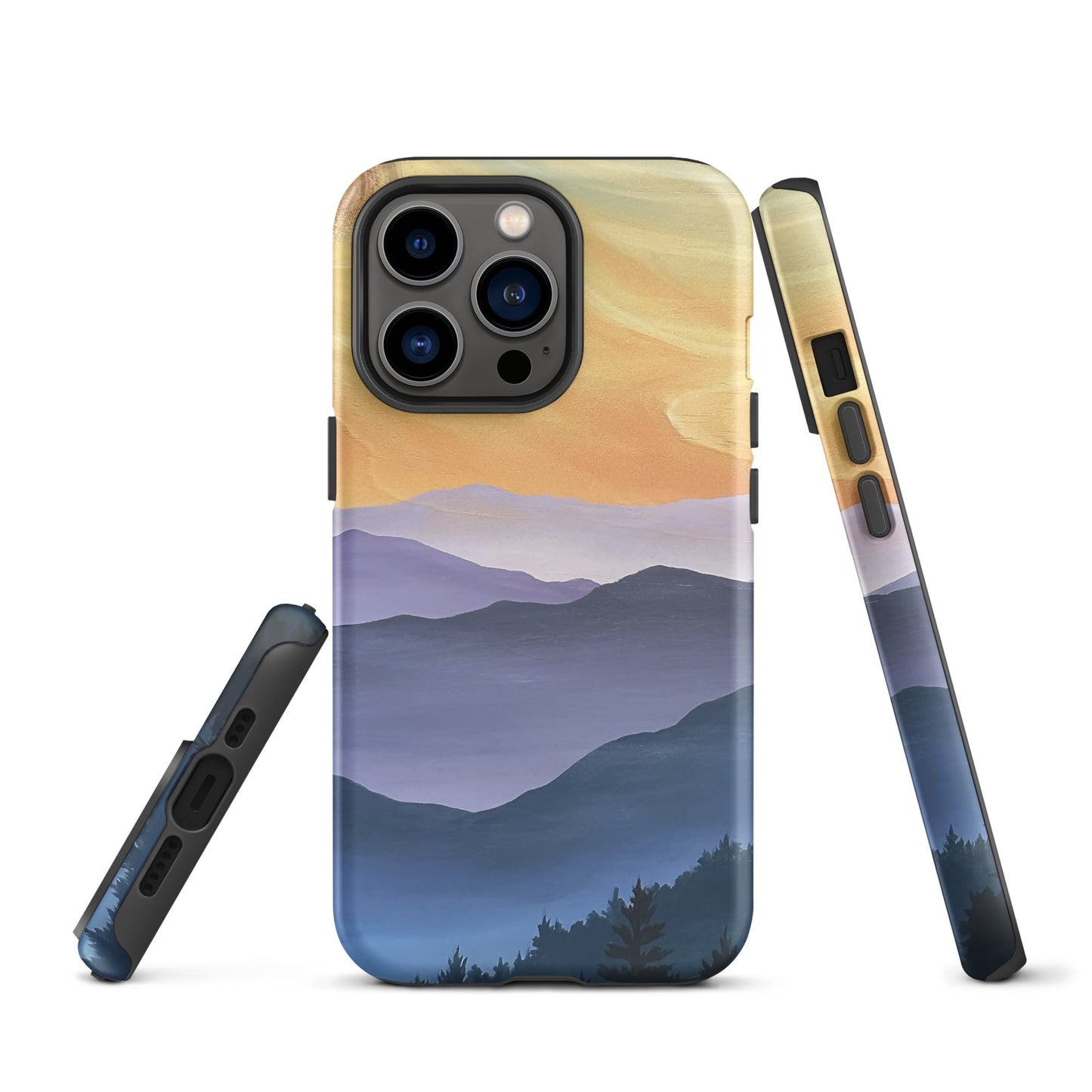 Blue Ridge Majesty MagSafe iPhone Case Blue Mountain Art Design Havyn Blue Ridge Majesty MagSafe iPhone Case Blue Mountain Art Design Havyn