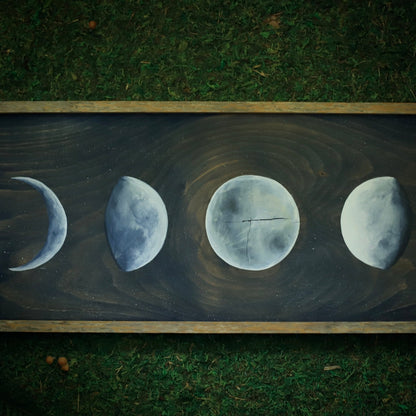 “Constant Change” Moon Phase Original Painting - Havyn
