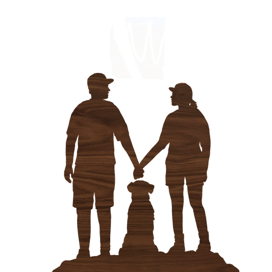 Couple With Dog