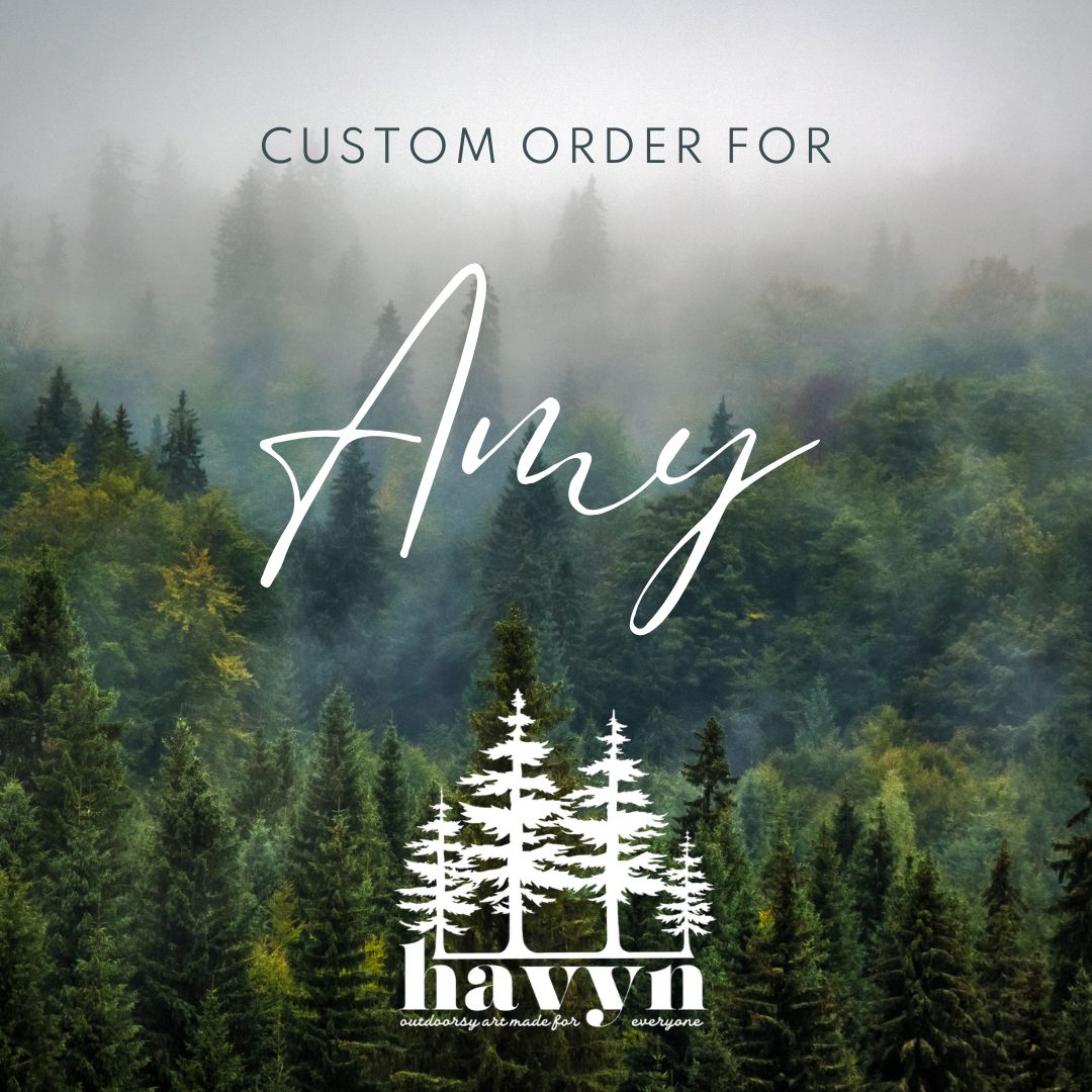 Custom order for Amy - Havyn