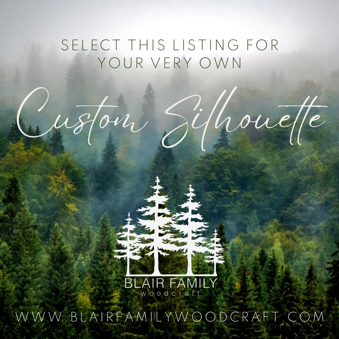 Custom Silhouette Drawing Add - On - Havyn