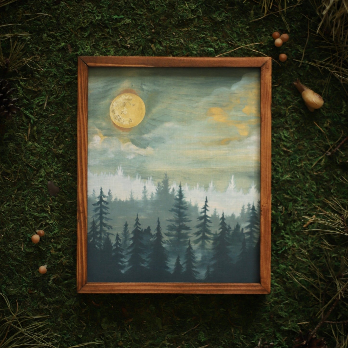 "Evergreen Mist" 8x10" Framed Print - Havyn