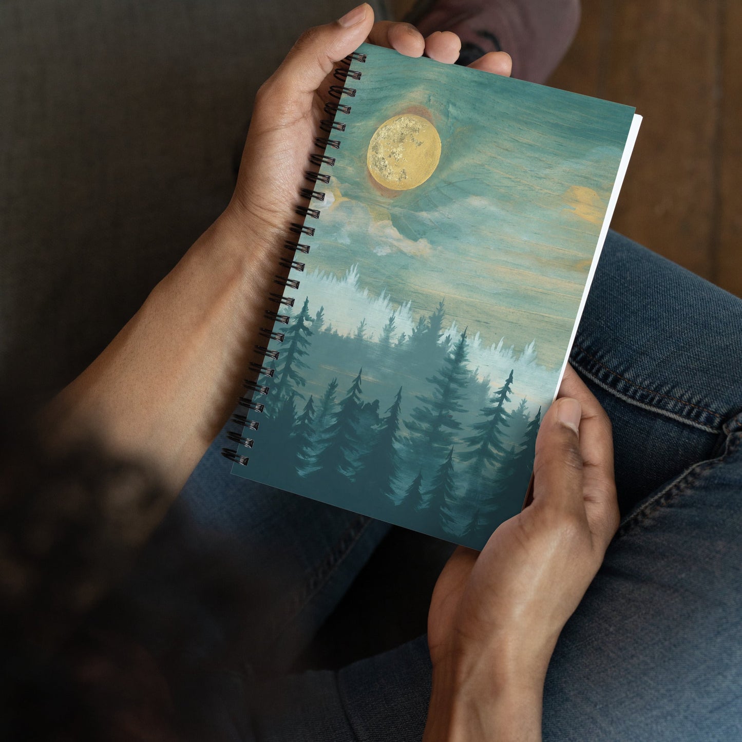 "Evergreen Mist" Spiral Notebook - Havyn