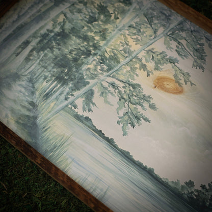 “First Landing" 12x18" Framed Print - Havyn