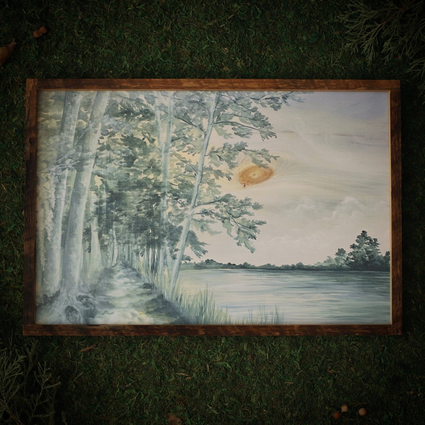 “First Landing" 12x18" Framed Print - Havyn