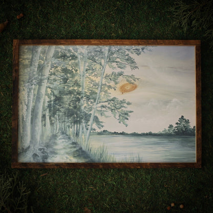 “First Landing" 12x18" Framed Print - Havyn