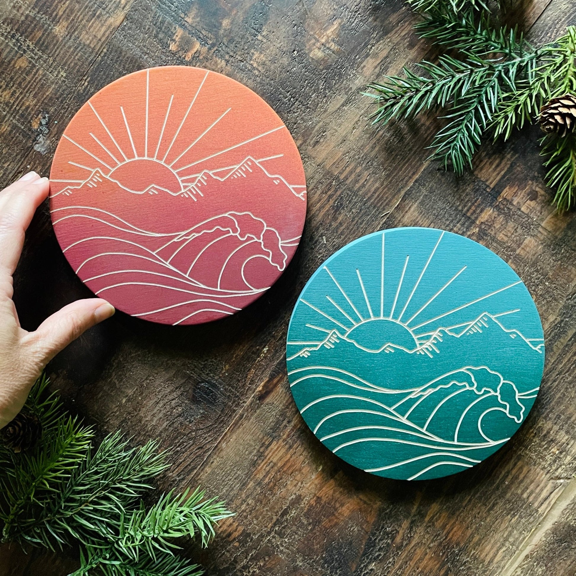 "Give Me Both" Engraved Ombre Wall Art - Havyn