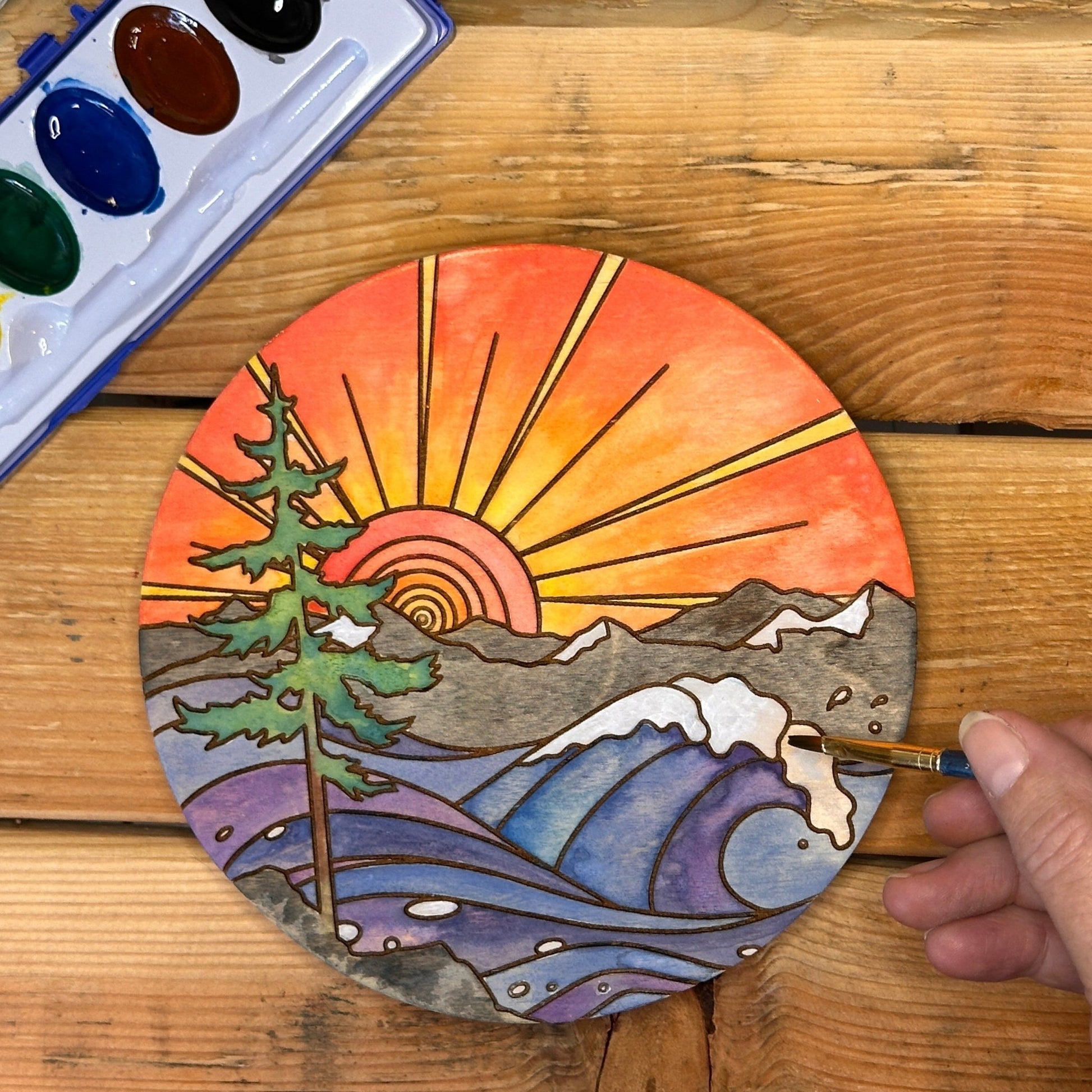 "Give Me Both" Watercolor DIY Kit - Havyn