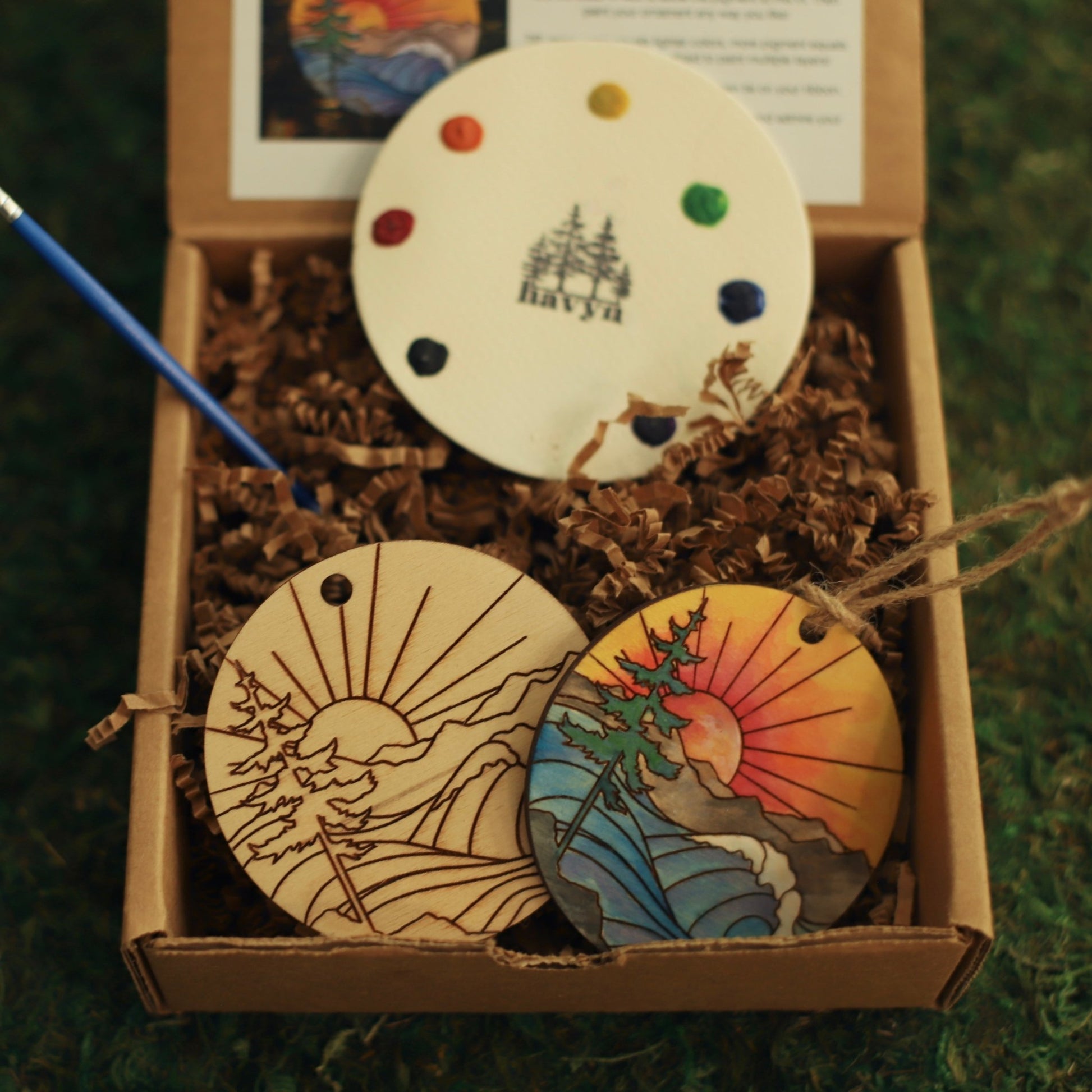 "Give Me Both" Wood Ornament DIY Paint Kit - Havyn