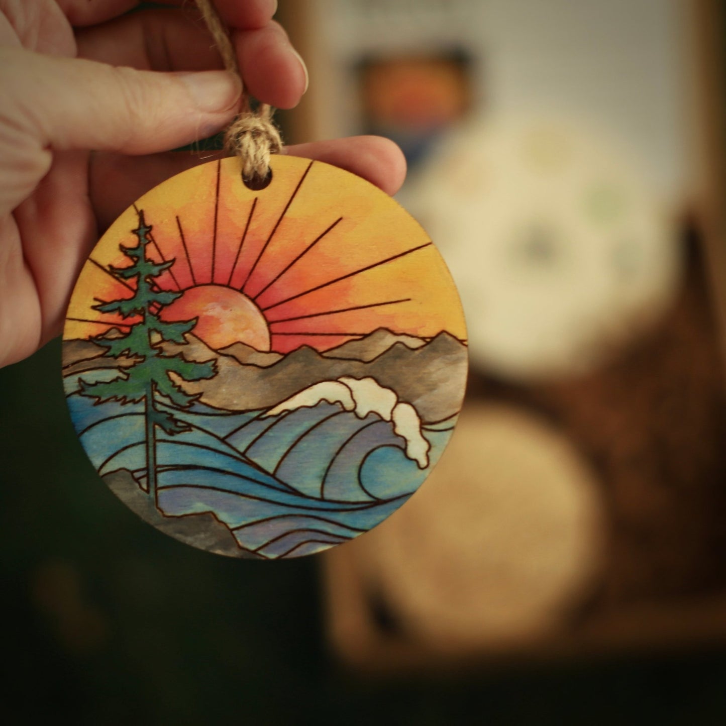 "Give Me Both" Wood Ornament DIY Paint Kit - Havyn