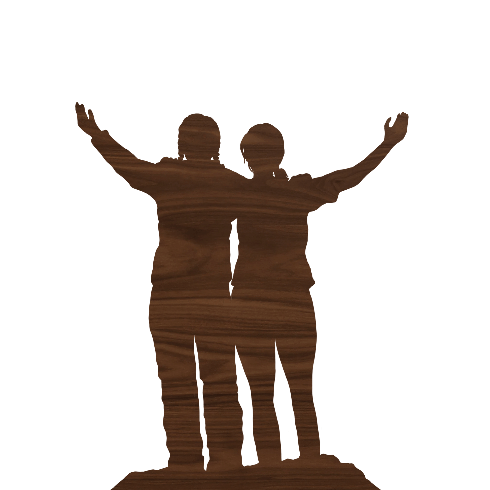 Individual Walnut Silhouette - Havyn