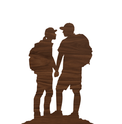 Individual Walnut Silhouette - Havyn