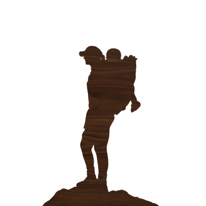 Individual Walnut Silhouette - Havyn