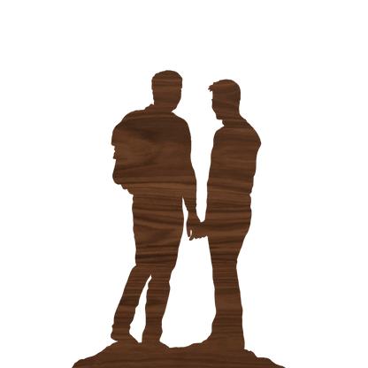 Individual Walnut Silhouette - Havyn