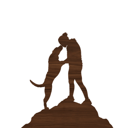Individual Walnut Silhouette - Havyn