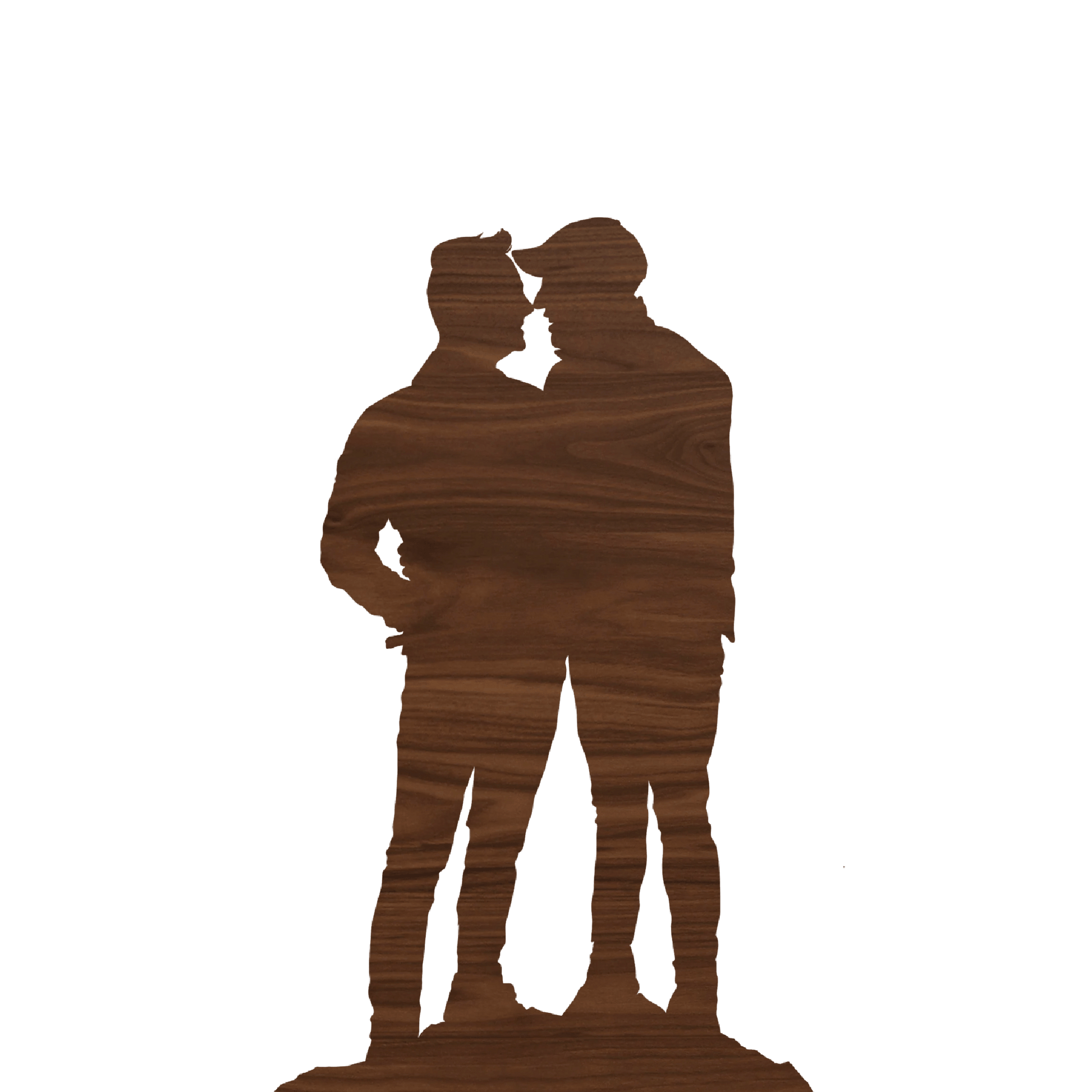 Individual Walnut Silhouette - Havyn