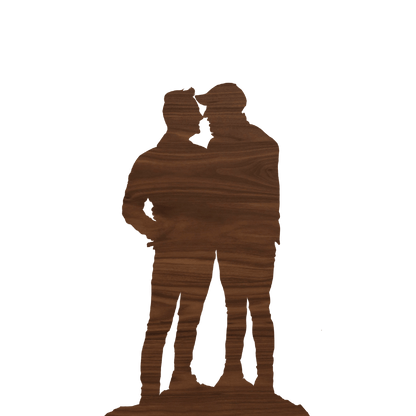 Individual Walnut Silhouette - Havyn