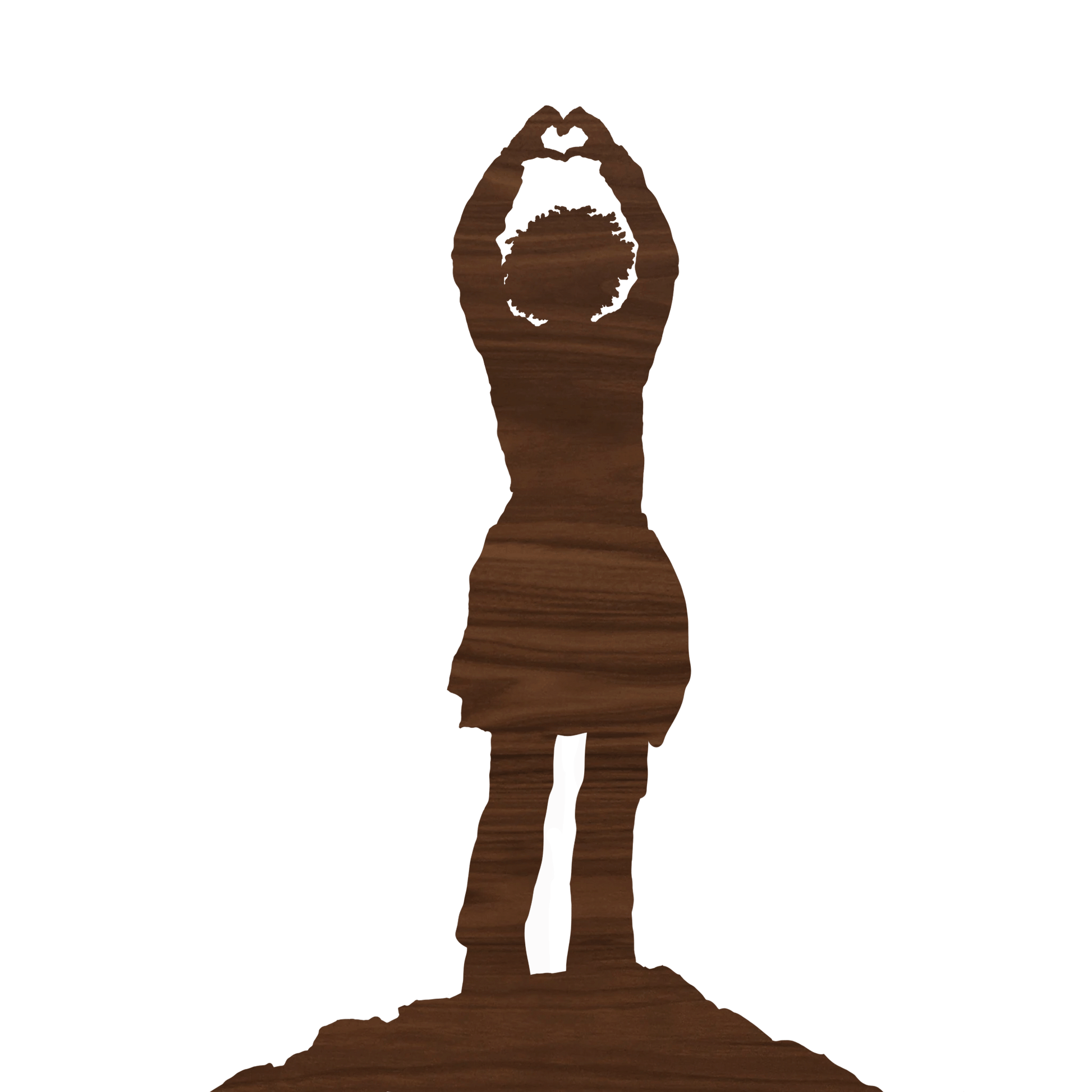 Individual Walnut Silhouette - Havyn