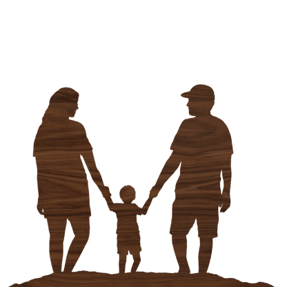 Individual Walnut Silhouette - Havyn