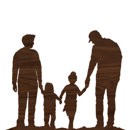 Individual Walnut Silhouette - Havyn
