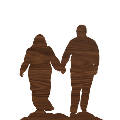 Individual Walnut Silhouette - Havyn