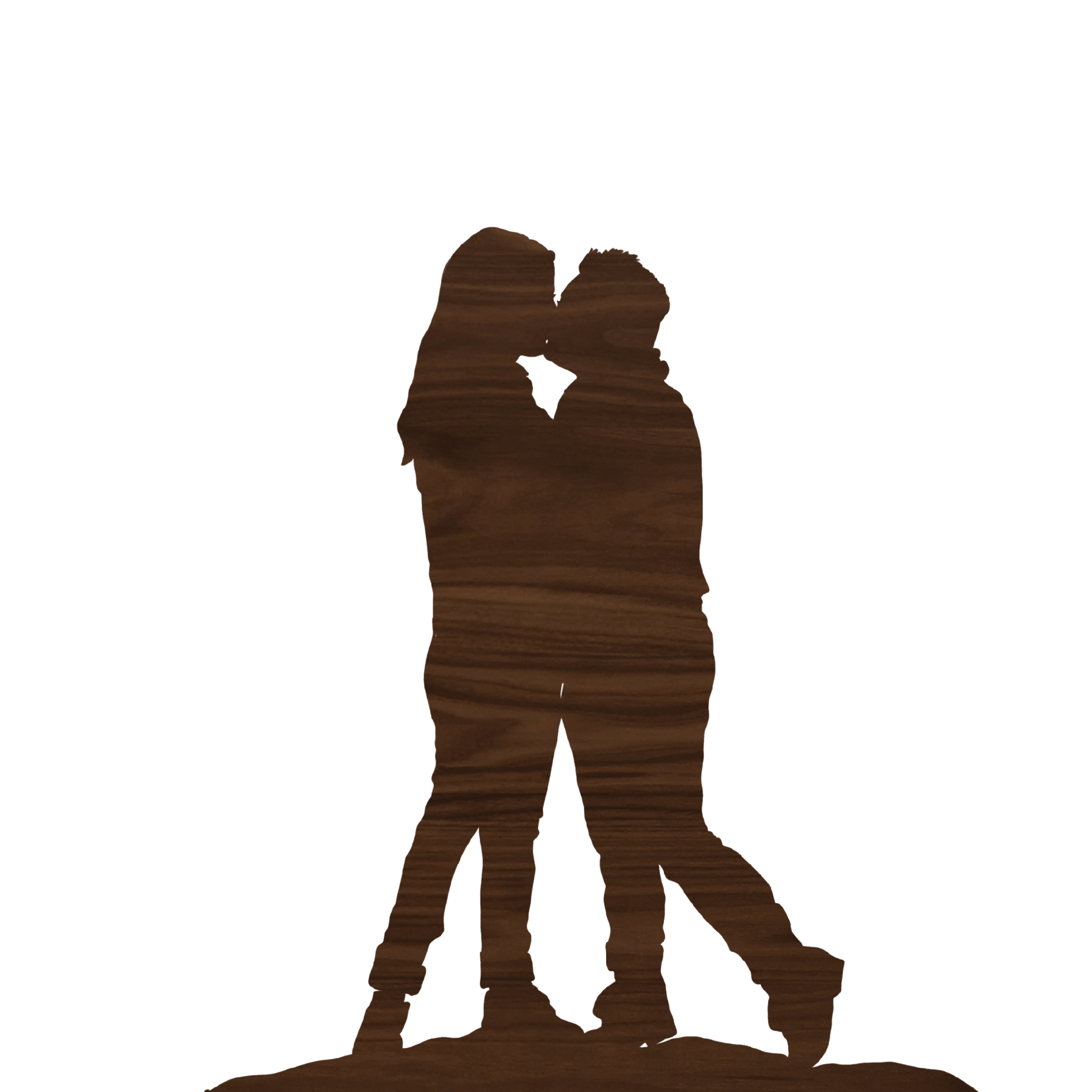 Individual Walnut Silhouette - Havyn