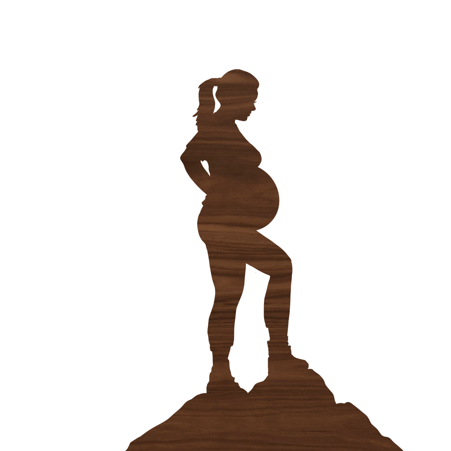 Individual Walnut Silhouette - Havyn