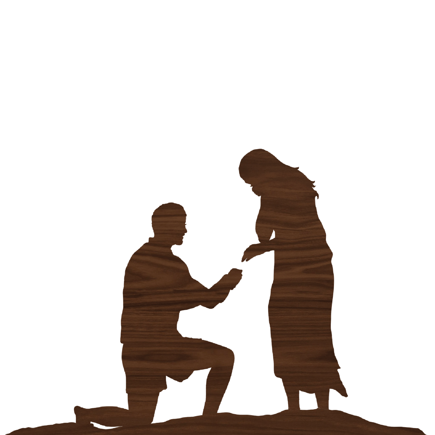 Individual Walnut Silhouette - Havyn