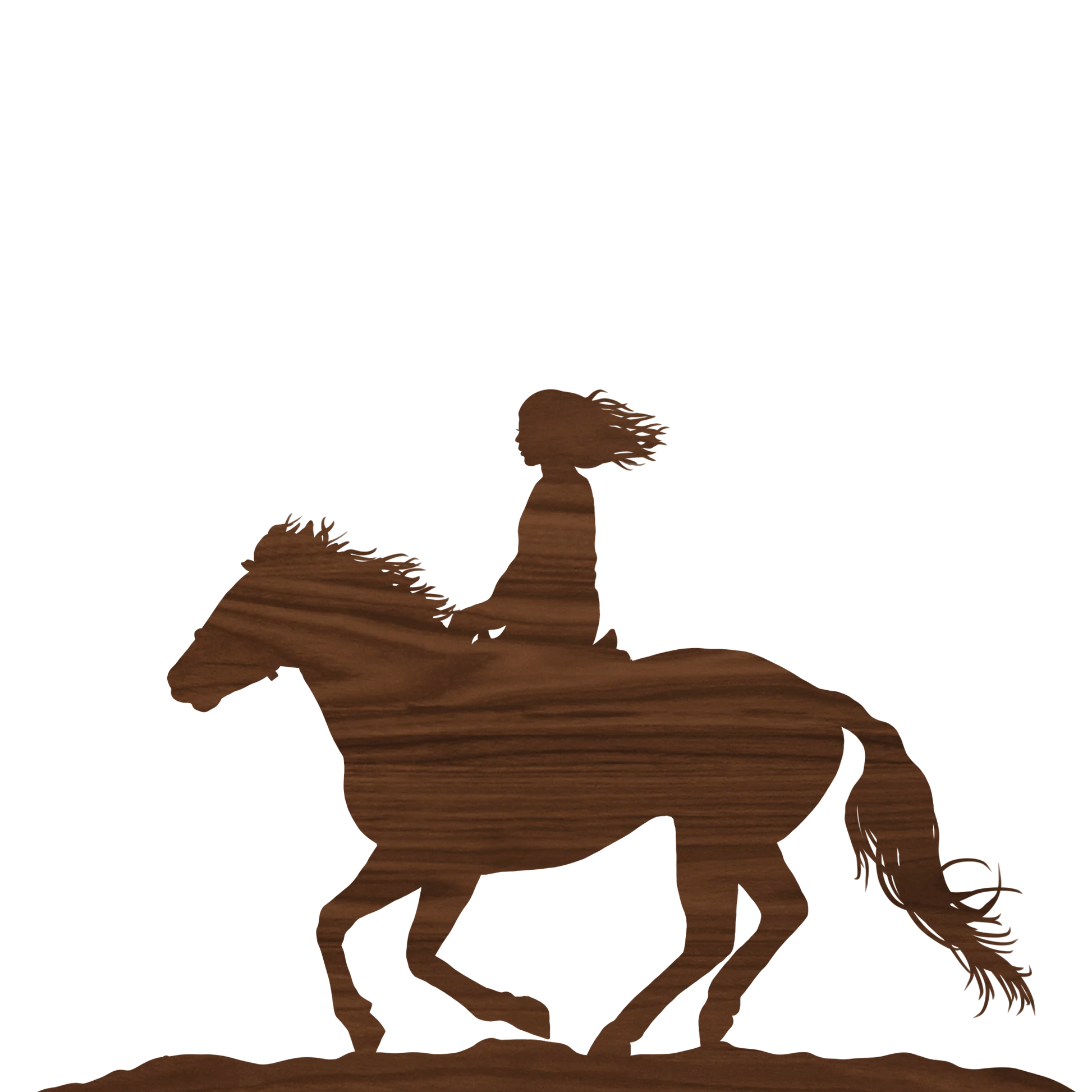 Individual Walnut Silhouette - Havyn