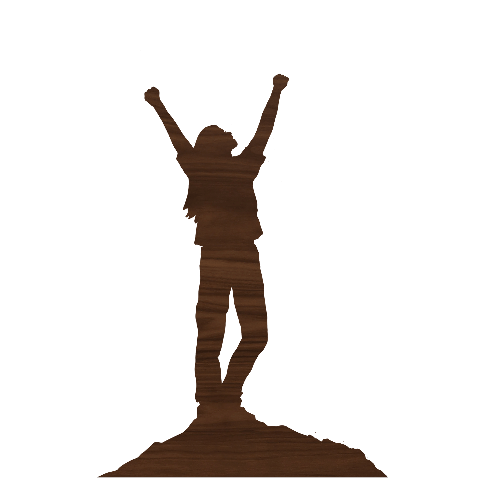 Individual Walnut Silhouette - Havyn