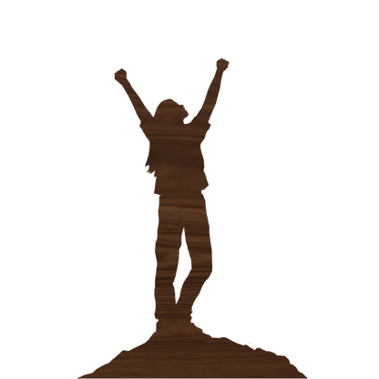 Individual Walnut Silhouette - Havyn